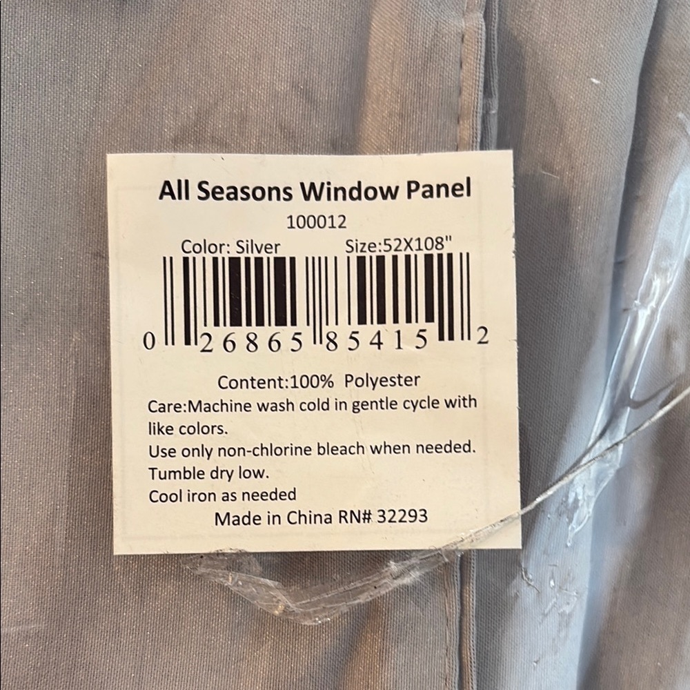 Silver Window Panel